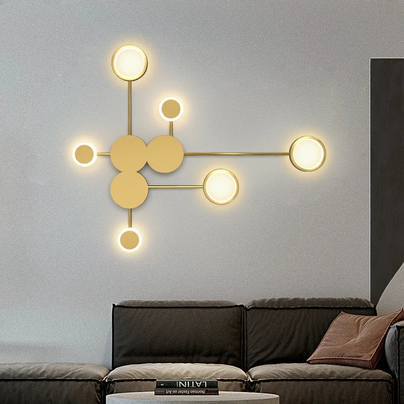 Nordic Multihead Wall Lamp