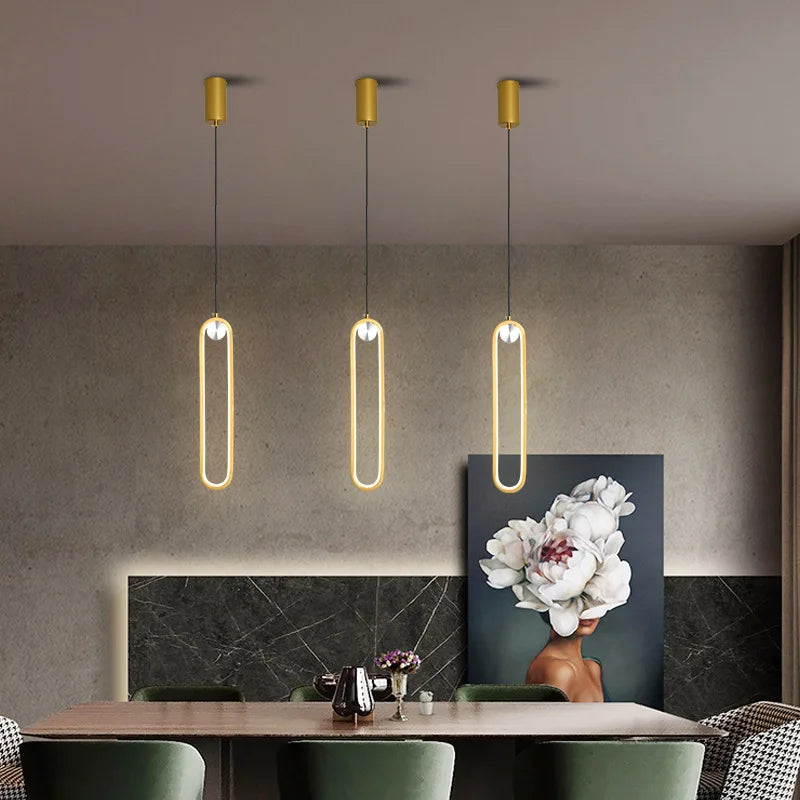 Modern Bedside LED Pendant