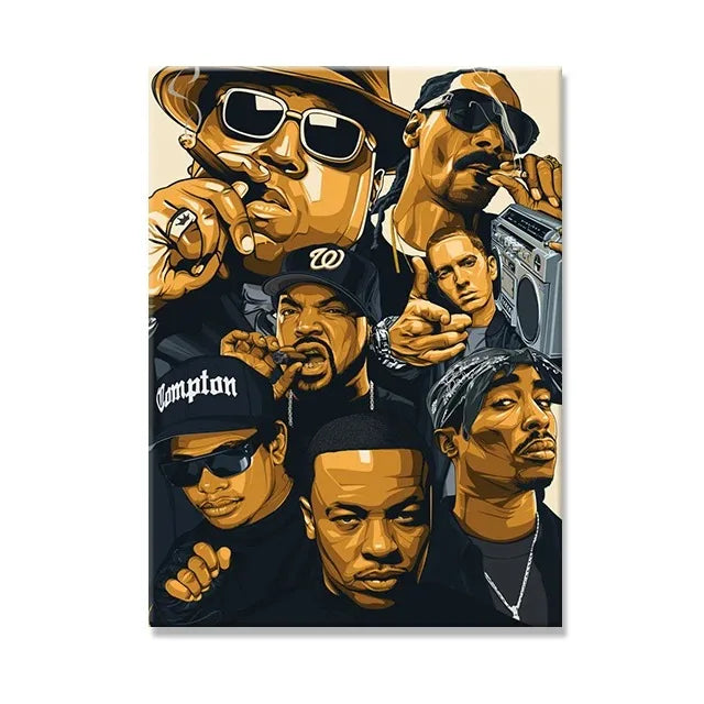Hip Hop Canvas Prints