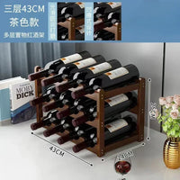Modular Wooden Wine Rack