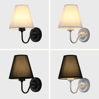 Retro Fabric Wall Sconce