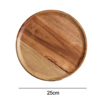 Wooden Round Serving Platter