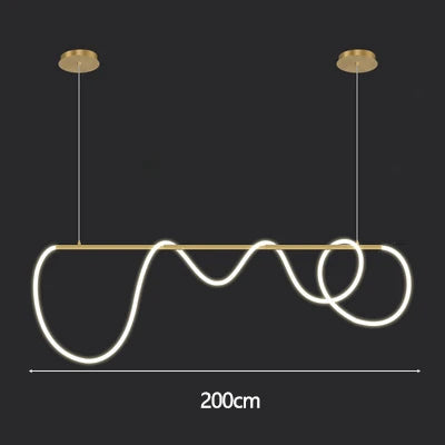 Artistic Long Hose Chandelier