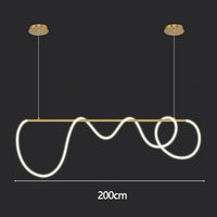 Artistic Long Hose Chandelier