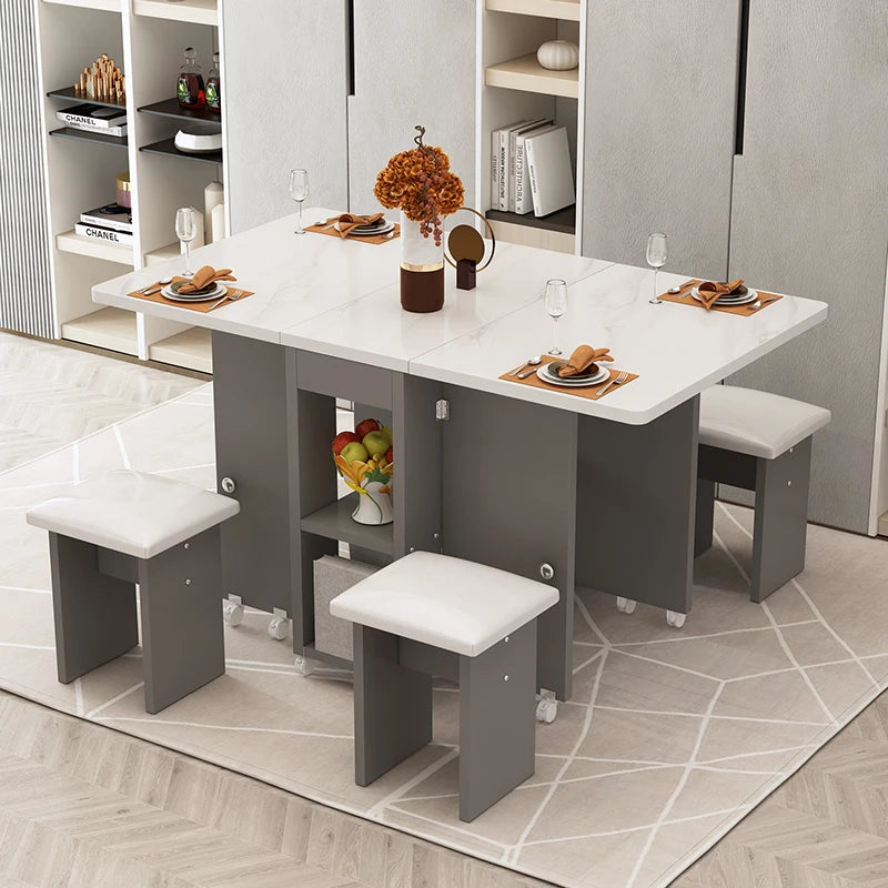 Folding Nordic Dining Set