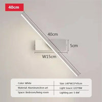 Rotatable LED Mirror Light