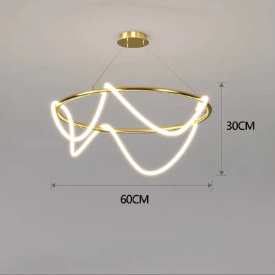 Artistic Long Hose Chandelier