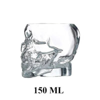 Skull Shaped Whiskey Glass