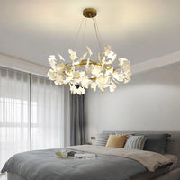 Ginkgo Ceramic LED Chandelier