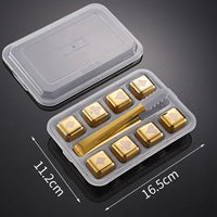 Reusable Stainless Whiskey Cubes