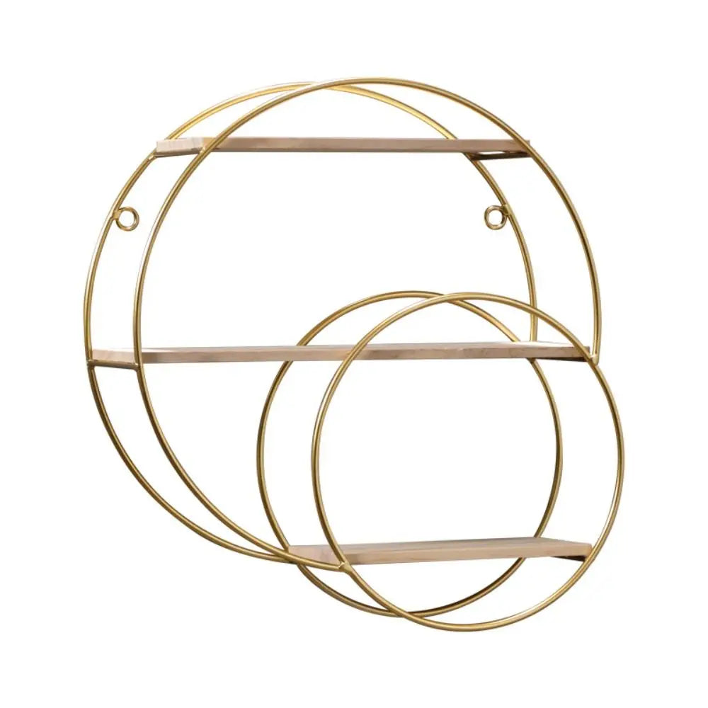 Gold Iron Wall Shelf