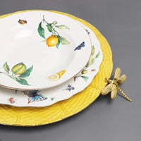 Lemon Pattern Ceramic Dinnerware