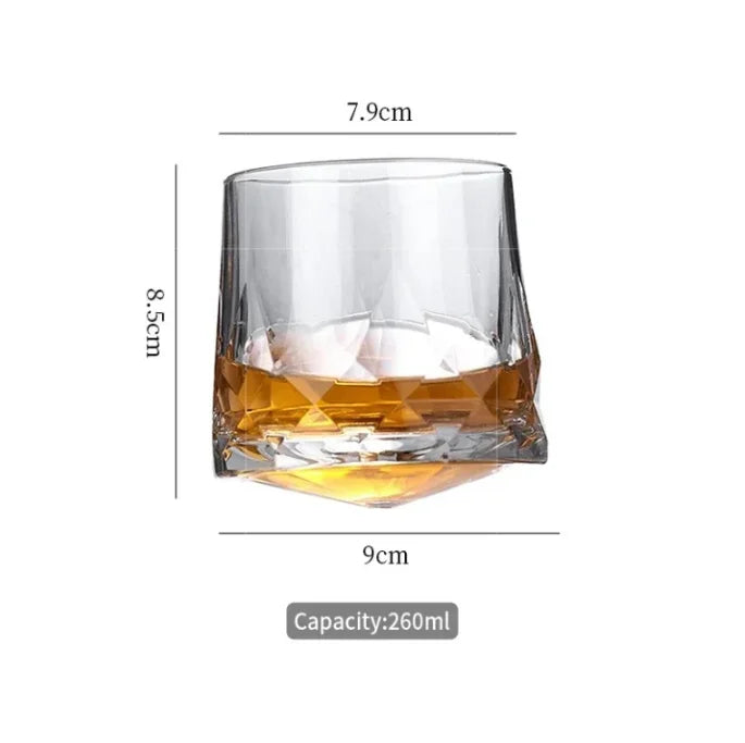 Classic Cognac Tumbler Glasses