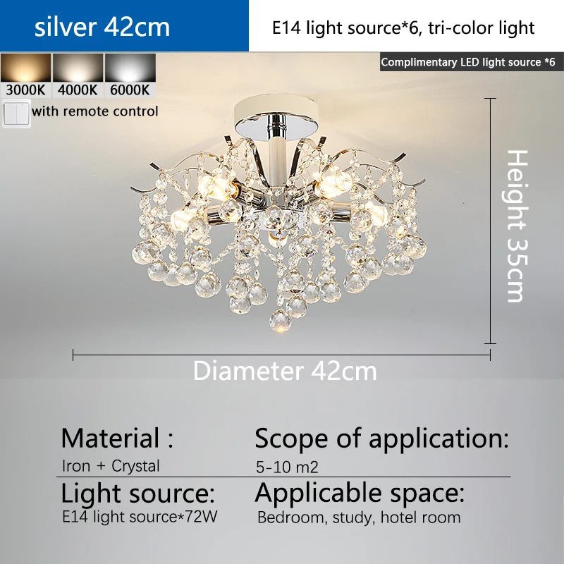Crystal LED Modern Chandelier