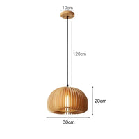 Handwoven Bamboo Pendant Light