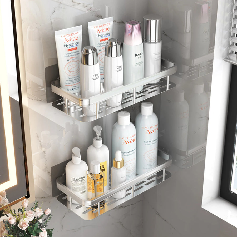 Rustproof Suction Shower Rack