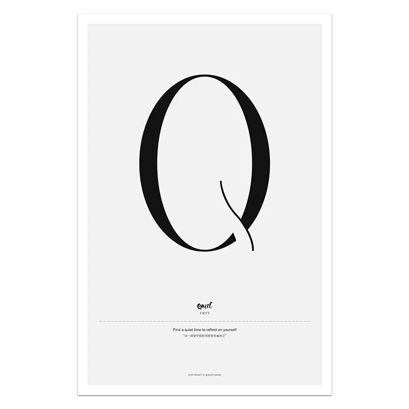 Minimal Love Quote Prints