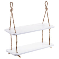 Wooden Multi-Tier Storage Shelf