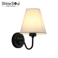 Retro Fabric Wall Sconce