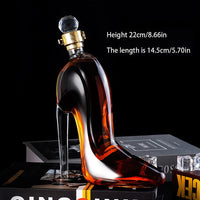 High-Heel Crystal Whisky Decanter