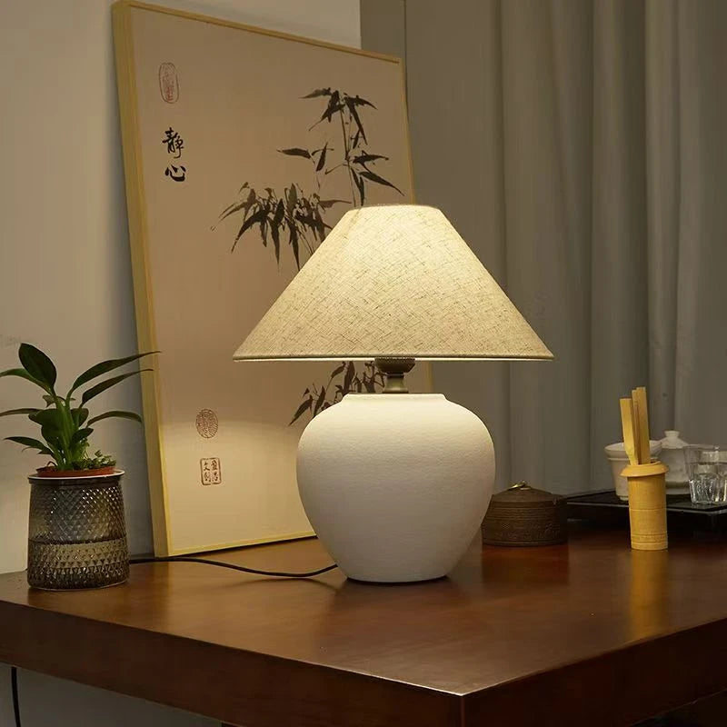 Retro Ceramic Floor Lamp