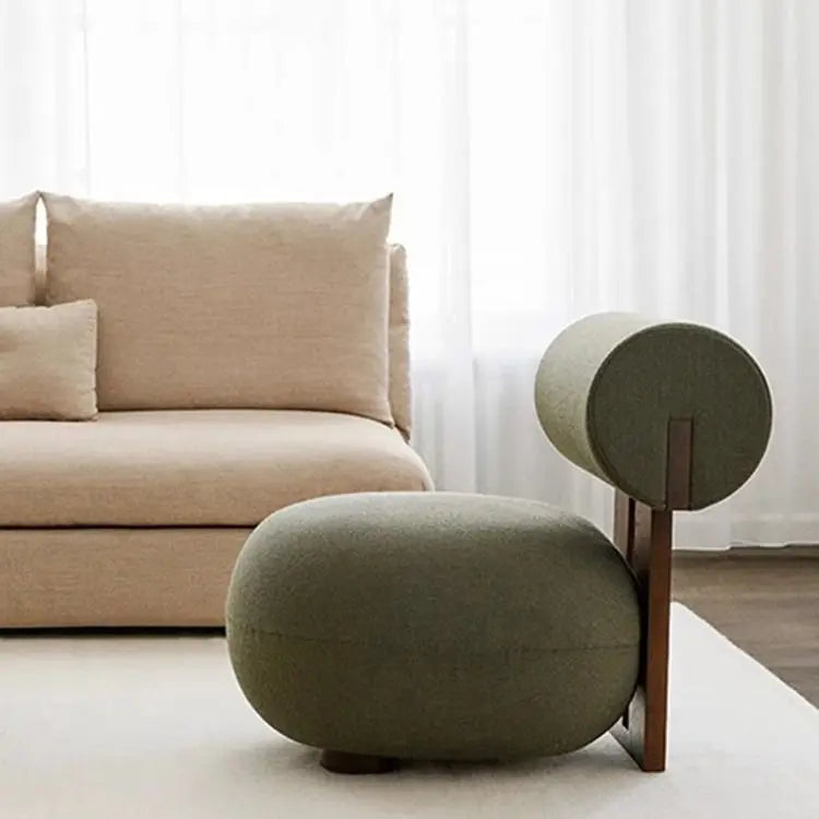 Nordic Solid Wood Armchair