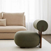 Nordic Solid Wood Armchair