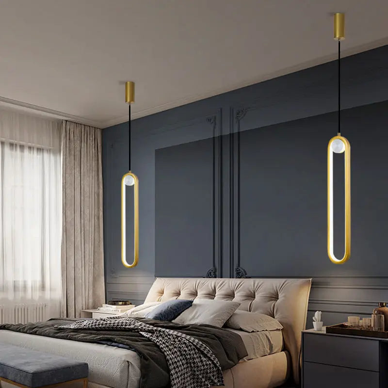 Modern Bedside LED Pendant