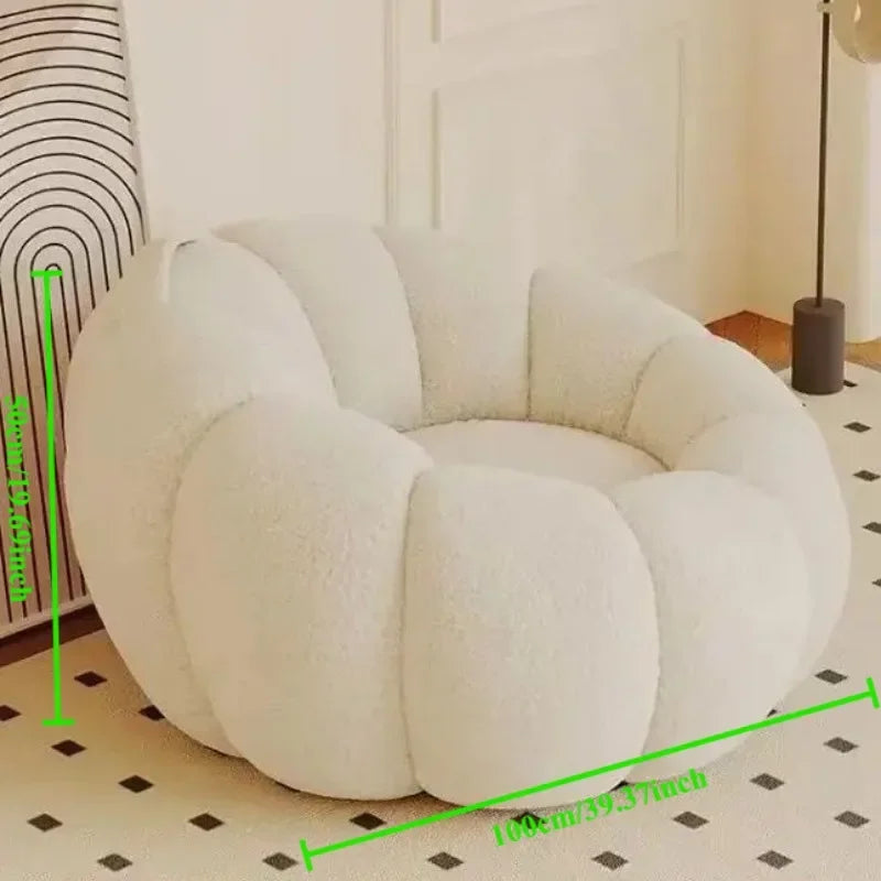 Washable Pumpkin Lounge Chair