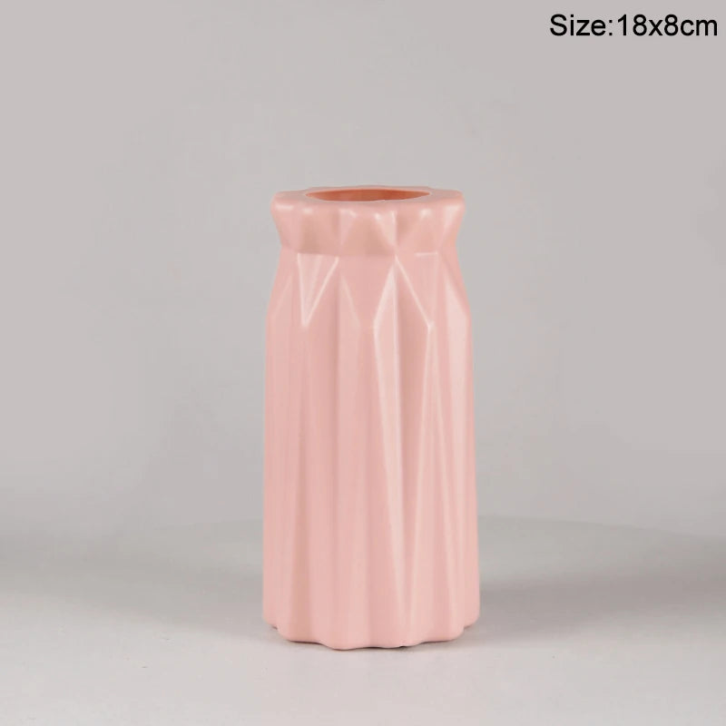Modern Plastic Flower Vase