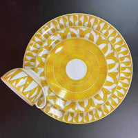 Geometric Bone China Tableware