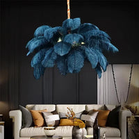 Feather Art Pendant Chandelier