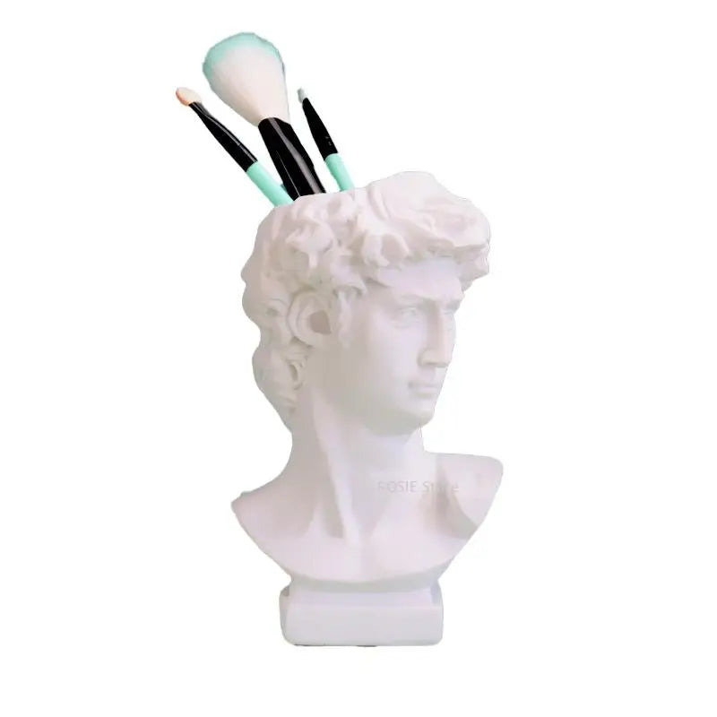 David Portrait Decorative Vase