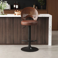 Adjustable Wood Bar Chair