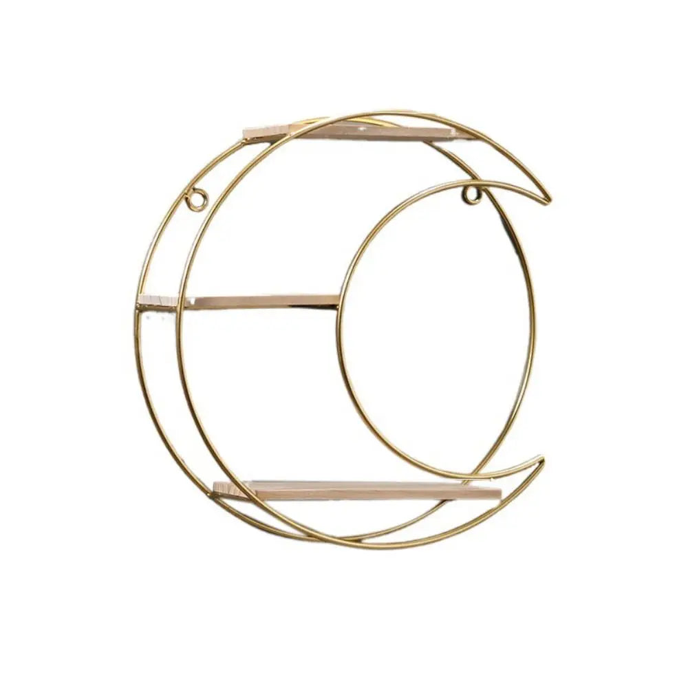 Gold Iron Wall Shelf