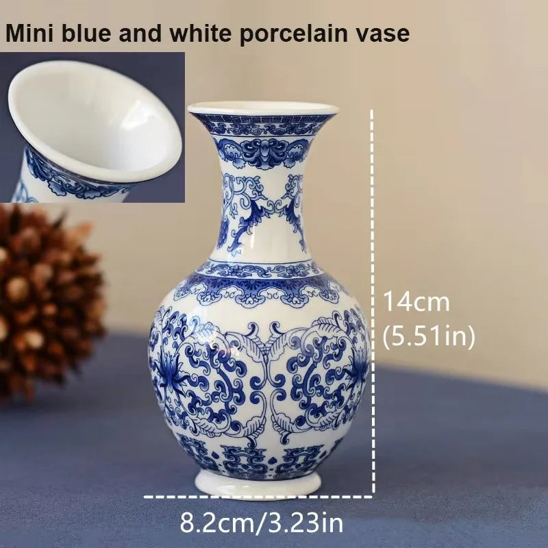 Blue White Ceramic Vase