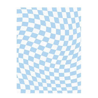 Retro Checkerboard Plush Rug