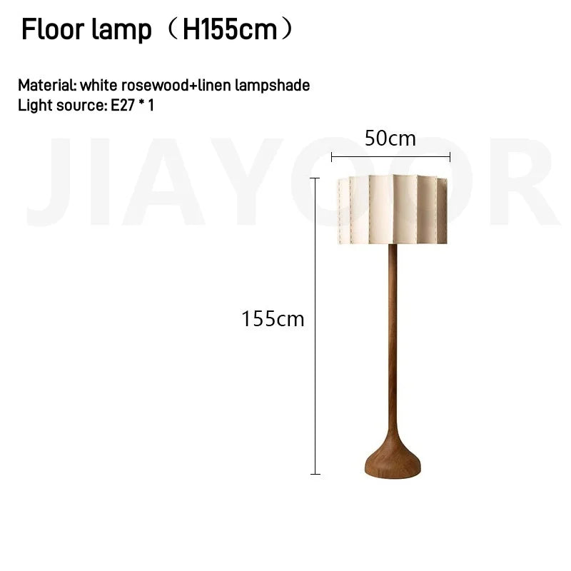 Wabi Sabi Wood Lamp