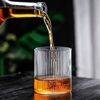 Japanese Striped Glass Tumblers