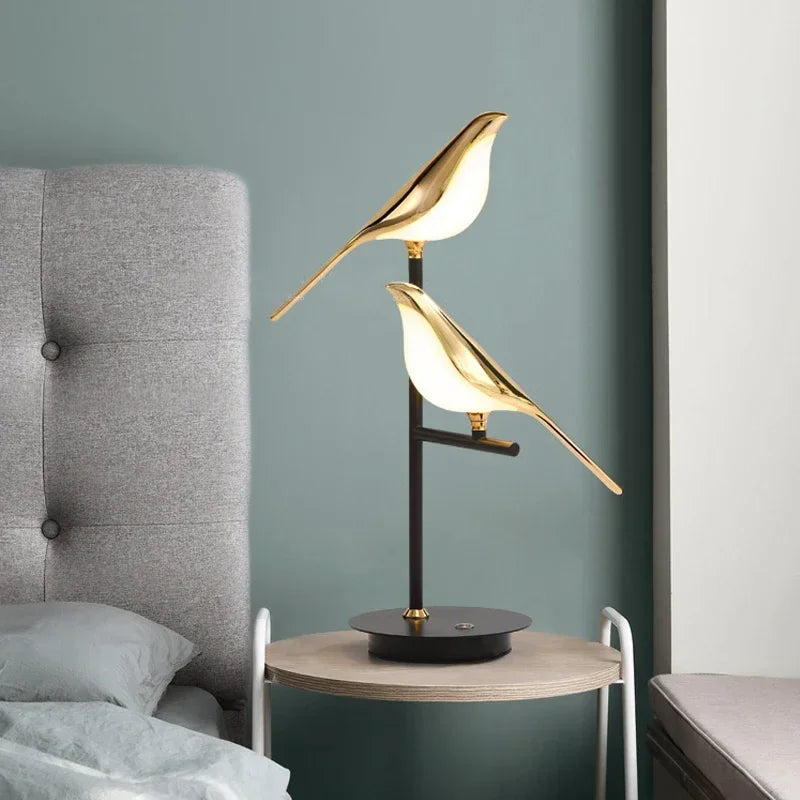 Bird Accent Floor Lamp