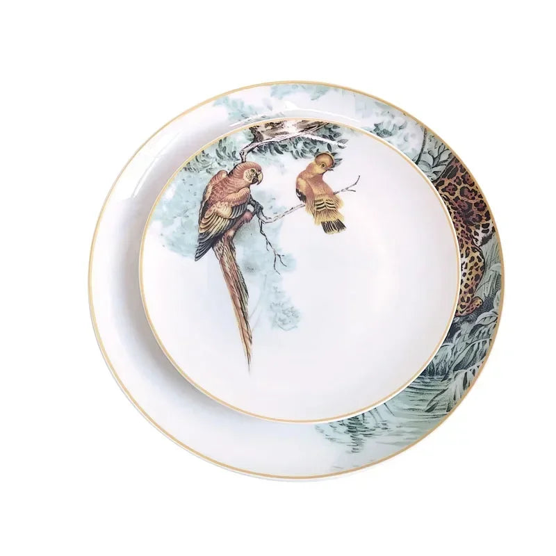 Jungle Ceramic Dinnerware Set