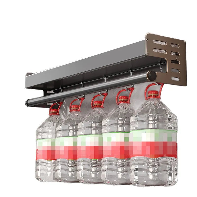 No-Drill Aluminum Kitchen Rack