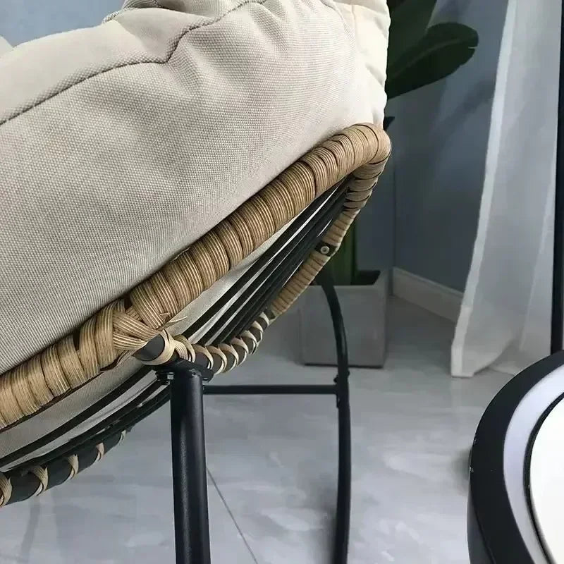 Rattan Bird Nest Rocker