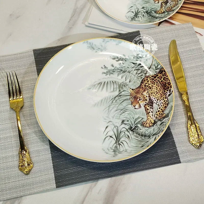 Jungle Ceramic Dinnerware Set