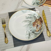 Jungle Ceramic Dinnerware Set