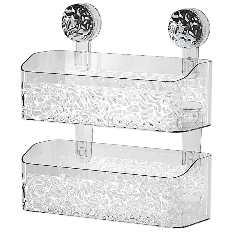 Suction Glacier Bathroom Basket