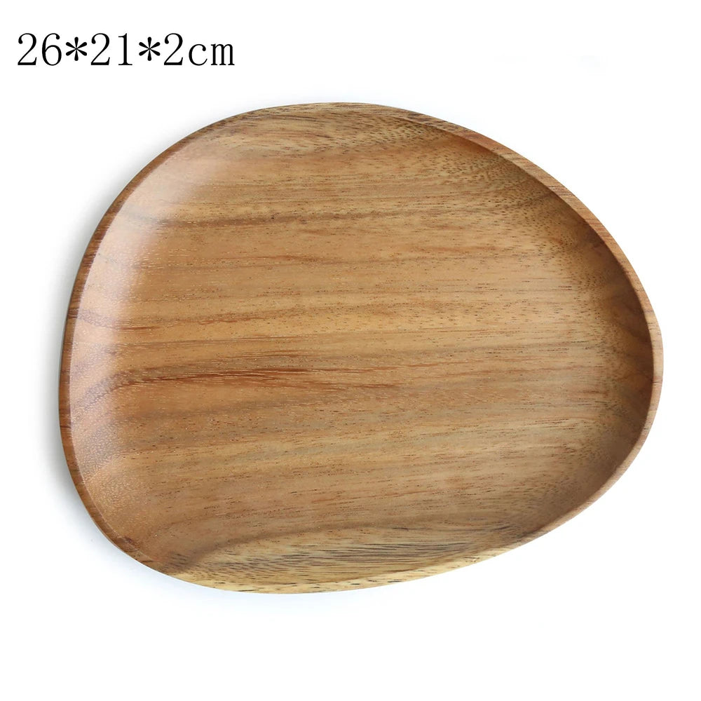 Acacia Oval Serving Tray