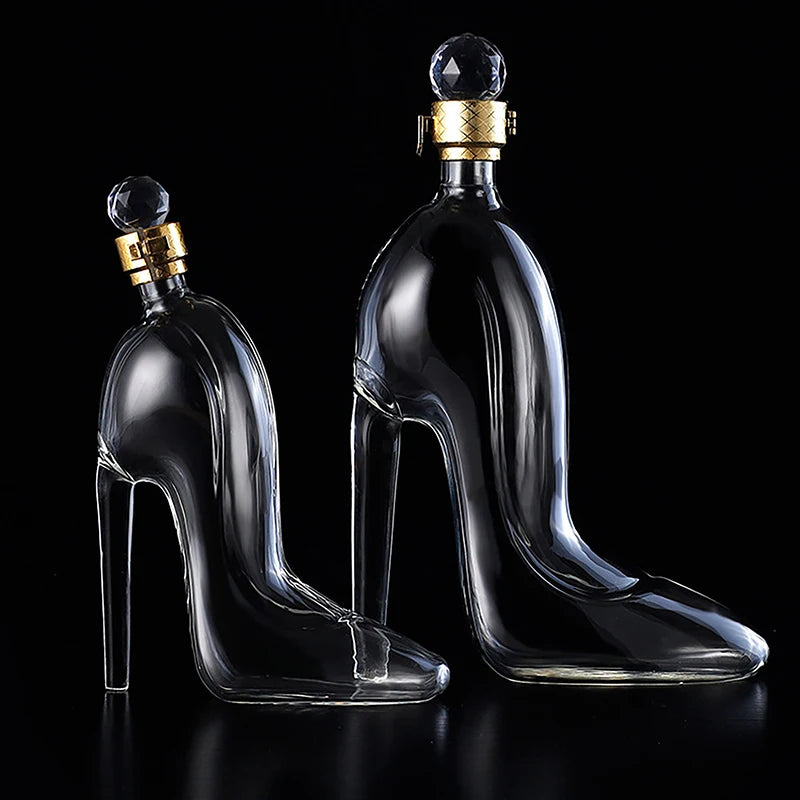 High-Heel Crystal Whisky Decanter