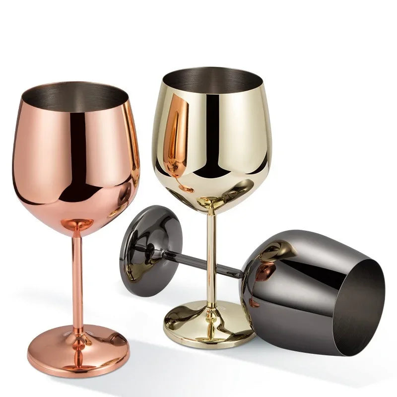 Stainless Steel Wine Goblet