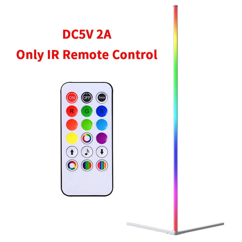 RGB Corner Floor Lamp